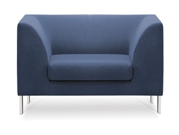 Мягкое офисное кресло Сиеста, ткань Bahama / синяя в Ростове-на-Дону