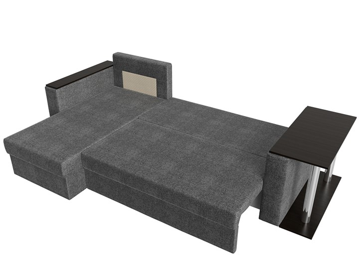Угловой раскладной диван Атланта Лайт, Серый (рогожка) в Шахтах - изображение 5