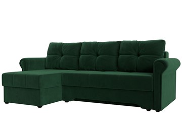Угловой диван Леон боннель, Зеленый (Велюр) в Таганроге