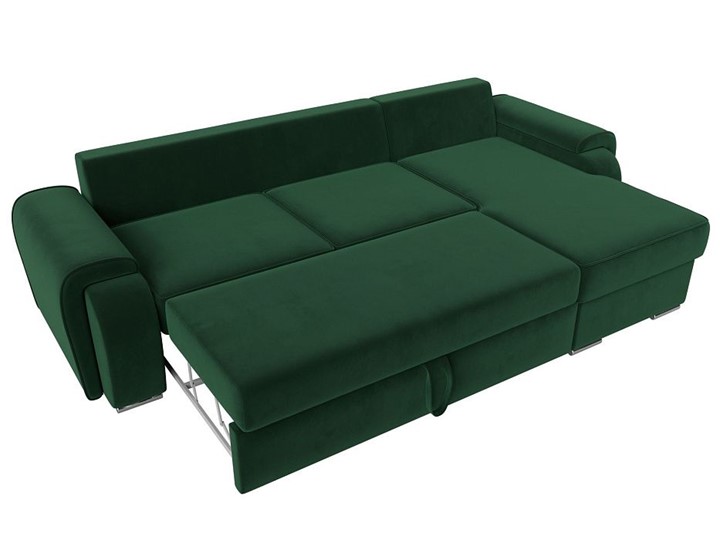 Угловой диван Лига-025, Зеленый (Велюр) в Шахтах - изображение 1