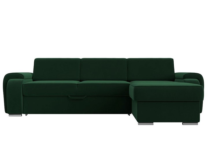 Угловой диван Лига-025, Зеленый (Велюр) в Шахтах - изображение 7