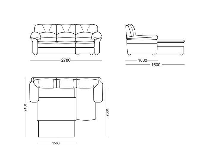 Угловой диван Моника люкс в Шахтах - изображение 6