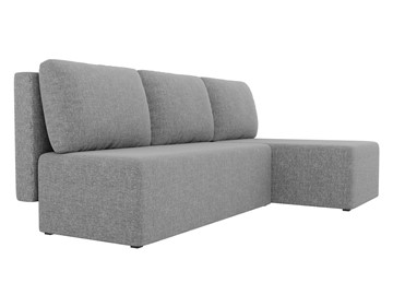 Угловой диван с оттоманкой Поло, Серый (рогожка) в Шахтах - предосмотр 2