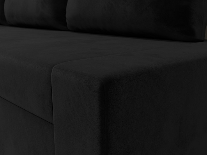 Угловой диван Версаль, Черный/Бежевый (велюр) в Шахтах - изображение 3
