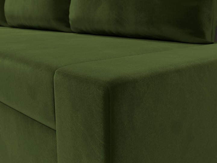 Угловой диван Версаль, Зеленый/Бежевый (микровельвет) в Шахтах - изображение 3