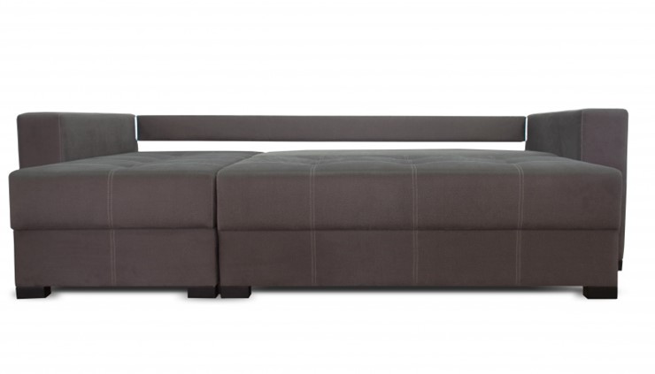 Угловой диван Fashion soft 210 (Uno grey + Brix latte) в Таганроге - изображение 1