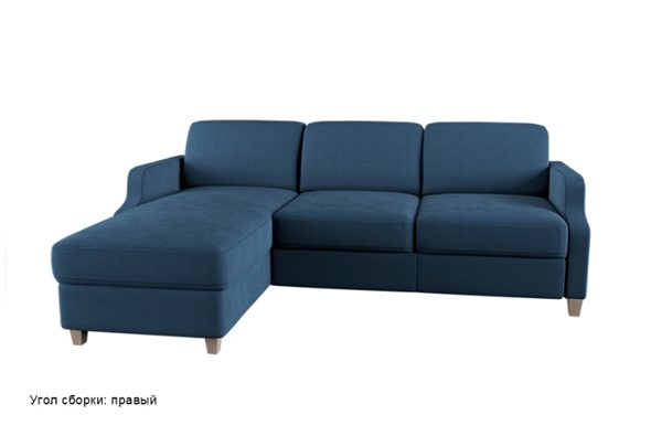 Угловой диван Валенсия Ретро с оттоманкой в Шахтах - изображение