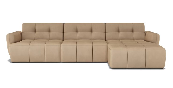 Угловой диван с оттоманкой Беатриче в Шахтах - изображение 1