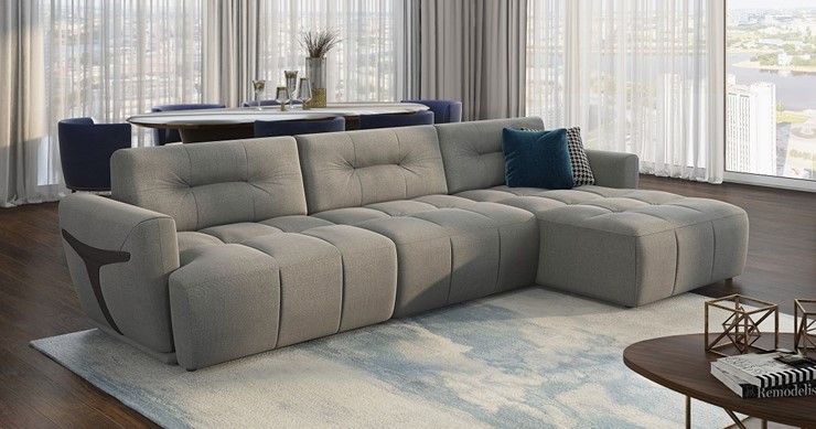 Угловой диван с оттоманкой Беатриче в Шахтах - изображение 6