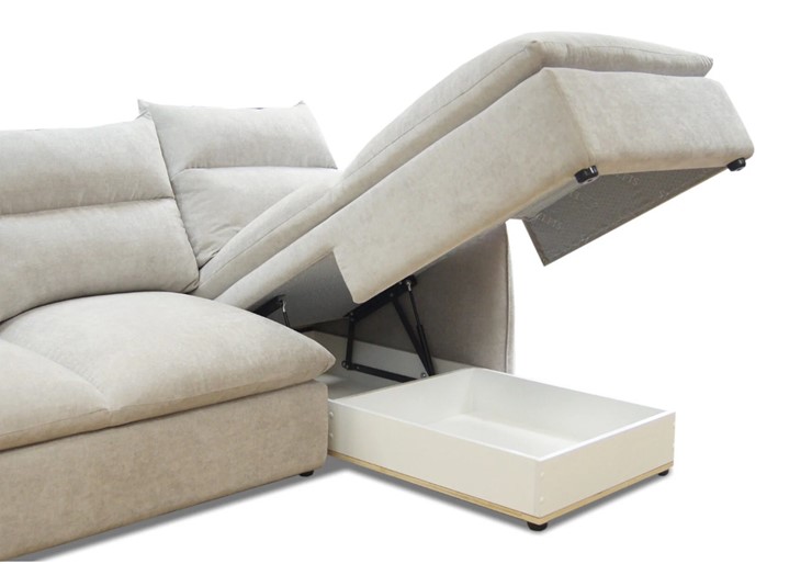 Угловой диван с оттоманкой Лаура в Шахтах - изображение 3