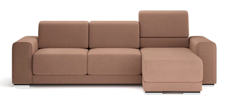 Угловой диван с оттоманкой Манчестер (Тик-так) в Шахтах - изображение 1