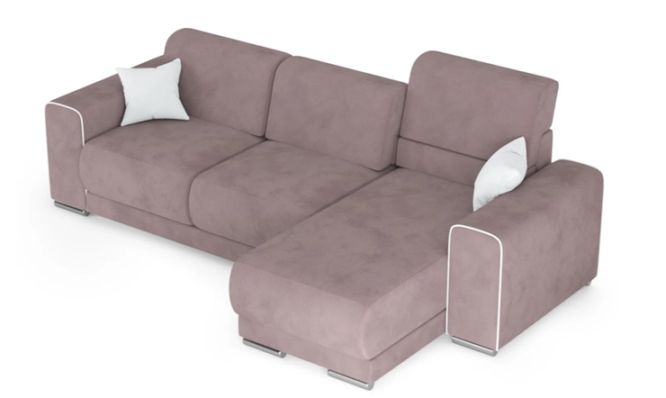 Угловой диван с оттоманкой Манчестер (Тик-так) в Шахтах - изображение 3