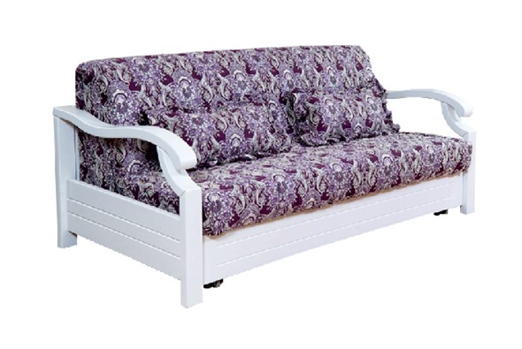 Прямой диван Глория, 1200 ППУ, цвет белый в Шахтах - изображение