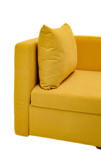 Диван-кровать левая Тедди желтый в Батайске - предосмотр 5