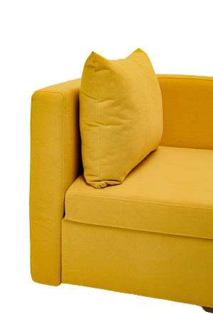 Диван-кровать левая Тедди желтый в Шахтах - изображение 5