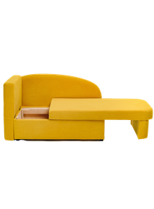 Диван-кровать левая Тедди желтый в Батайске - предосмотр 9