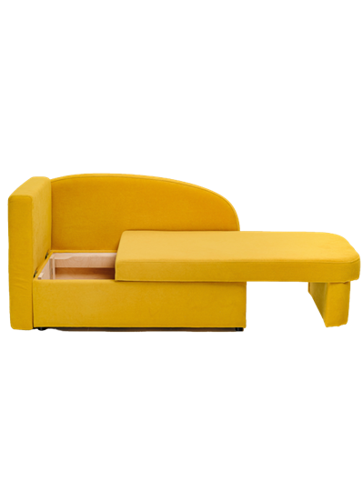 Диван-кровать левая Тедди желтый в Шахтах - изображение 9
