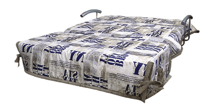 Прямой диван Аккордеон без боковин, спальное место 1200 в Таганроге - изображение 1