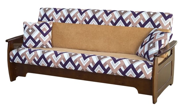 Прямой диван Бриз 2100х860х910, Орех в Батайске - изображение