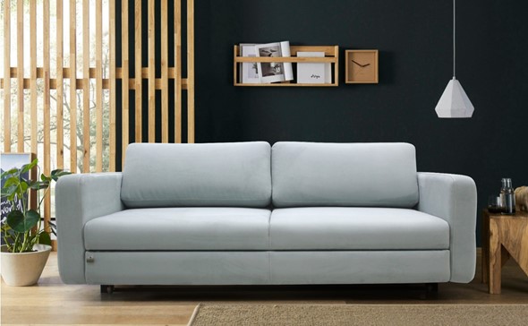 Прямой диван Марко ППУ HR 215х123 м6,1+м10,1+м6,1 узкие подлокотники в Шахтах - изображение