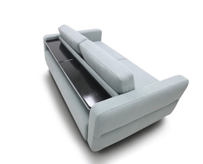 Прямой диван Марко ППУ дельфин  215х123 м6,1+м10,1+м6,1 узкие подлокотники в Шахтах - изображение 1