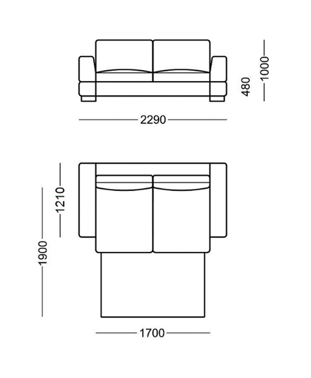 Прямой диван Поло в Батайске - изображение 6