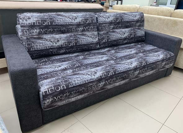 Прямой диван Сантана 4 без стола, еврокнижка велюр/шенилл в Шахтах - изображение