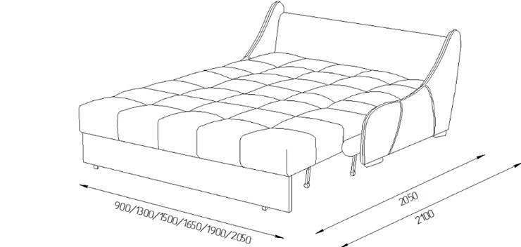 Прямой диван Токио 205 (ППУ) в Ростове-на-Дону - изображение 4