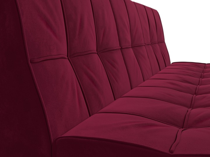 Прямой диван Винсент, Бордовый (микровельвет) в Шахтах - изображение 5