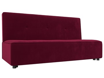 Прямой диван Зиммер, Бордовый (микровельвет) в Шахтах