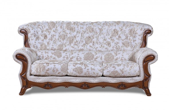 Прямой диван Барокко, ДБ3 в Батайске - изображение