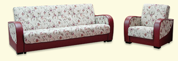 Комплект мебели Элегия 5, диван + кресло в Шахтах