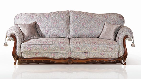 Прямой диван Лондон (4) четырехместный, механизм "Пума" в Таганроге - изображение