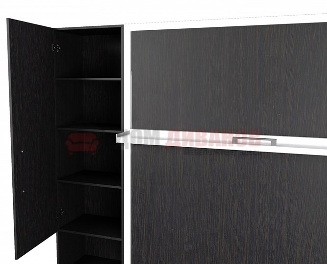 Диван Кровать-трансформер Smart (ШЛ+КД 1400+ШП), 2 шкафа, без подлокотников в Таганроге - изображение 2