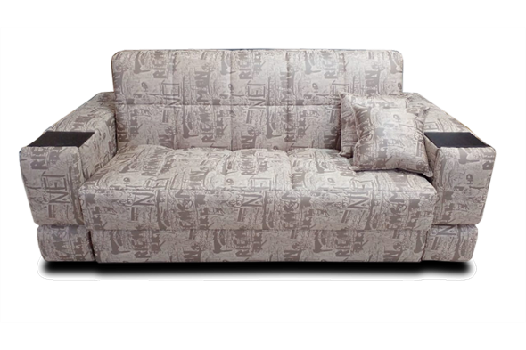 Прямой диван Аккордеон-ВИСПА (сп.м.900х2050) в Шахтах - изображение