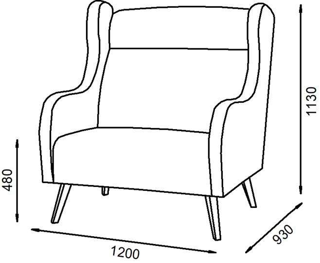 Прямой диван Брайтон 2 МД (ППУ) в Шахтах - изображение 3