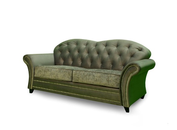 Прямой диван Бристоль 2100х950 мм Матрас поролон в Шахтах - изображение