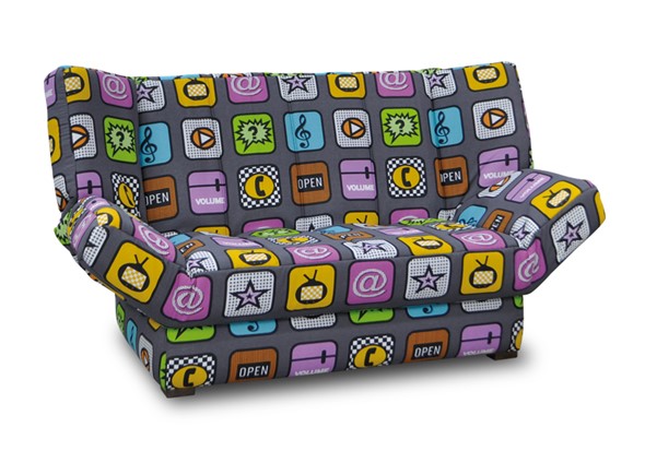 Прямой диван София Люкс пружинный блок в Таганроге - изображение
