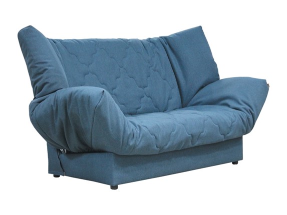 Прямой диван Ивона, темпо7синий в Шахтах - изображение