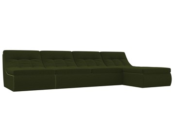 Модульный угловой диван Холидей, Зеленый (микровельвет) в Таганроге