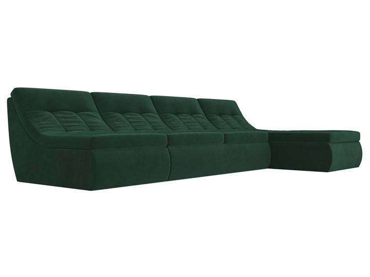 Модульный угловой диван Холидей, Зеленый (велюр) в Шахтах - изображение 4