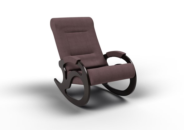 Кресло-качалка Вилла, ткань кофе с молоком 11-Т-КМ в Шахтах - изображение