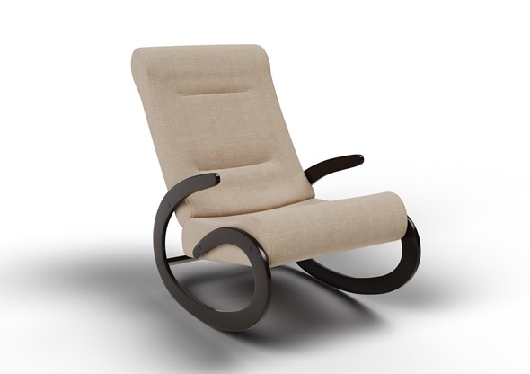 Кресло-качалка Мальта, ткань AMIGo песок 10-Т-П в Шахтах - изображение