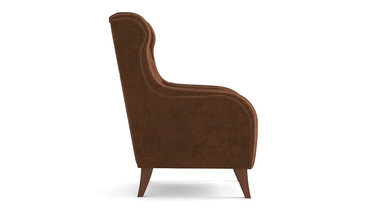 Кресло на ножках Амарант, велюр тенерифе шоколад в Шахтах - изображение 2