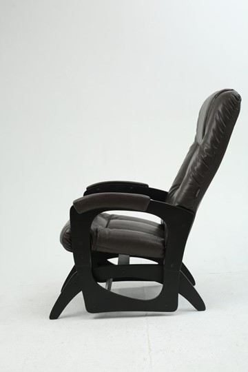 Кресло-качалка Леон маятниковая, экокожа favorit 7 венге 29-К-В в Таганроге - изображение 3