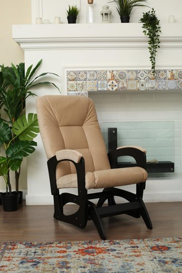 Кресло-качалка Леон маятниковая, ткань AMIGo песок 29-Т-П в Шахтах - изображение 3