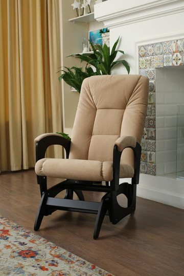 Кресло-качалка Леон маятниковая, ткань AMIGo песок 29-Т-П в Шахтах - изображение 4
