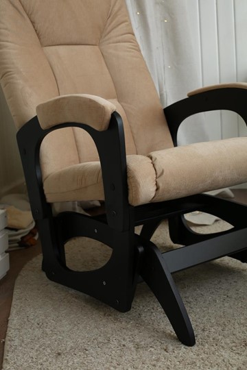 Кресло-качалка Леон маятниковая, ткань AMIGo песок 29-Т-П в Шахтах - изображение 8