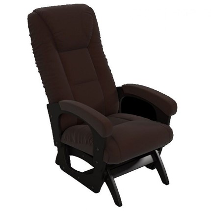 Кресло-качалка Леон маятниковая, ткань AMIGo шоколад 29-Т-Ш в Батайске - изображение