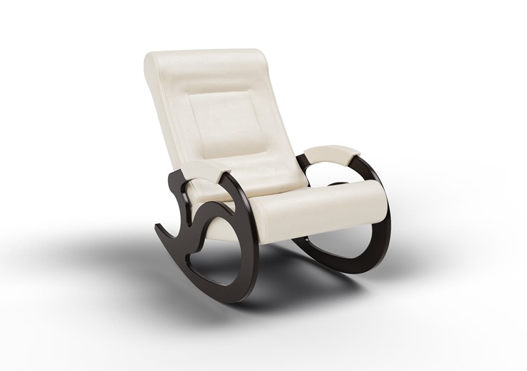 Кресло-качалка Вилла, ткань кофе с молоком 11-Т-КМ в Шахтах - изображение 1